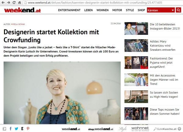 Artikel Weekend Loitsch-Fashion 23.04.2016